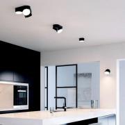 Stanos LED-loftspot, CCT, 1 lyskilde, sort