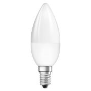 OSRAM Star+ LED-pære E14 4,2 W kerte mat fjernbet.