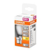 OSRAM LED-dråbepære B22d 4W 2.700K mat