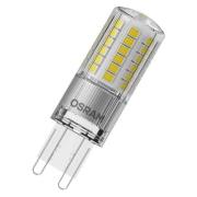 OSRAM LED-stiftsokkelpære G9 4,5W 4.000K klar