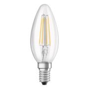 OSRAM Classic B LED-kertepære E14 4 W 4.000 K klar