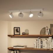 Philips Bracia LED-loftspot 4 lyskilder, hvid