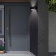 Udendørs LED-væglampe Monaco op/ned sort