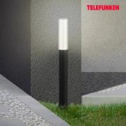 Telefunken Bristol LED-gadelampe, 57 cm, sort