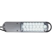 LED-bordlampe Atlantic m. Klemmefod sølv