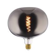 LED-filamentpære E27 4W Big Size æbleform krom