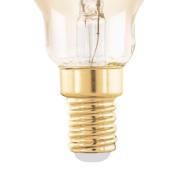 LED-lampe E14 4W P45 2.000K Filament amber dæmpbar