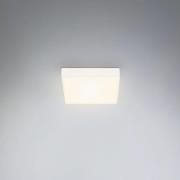 Flame LED-loftslampe, 15,7 x 15,7 cm, hvid