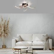 Paul Neuhaus LED-loftlampe Polina, 4 lyskilder, guld, dæmpbar