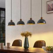 Lindby Durbis hængelampe, håndfarvet, 4 lyskilder