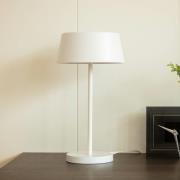 Lindby Milica LED-bordlampe, hvid, dæmpbar