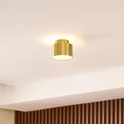 Lindby LED-spot Nivoria, Ø 11 cm, guld