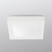 Tola loftlampe til badeværelset, 27 x 27 cm, hvid