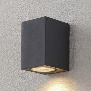 Lucande vægspot Lavina, 10 cm, antracit, GU10, 1 lyskilde.