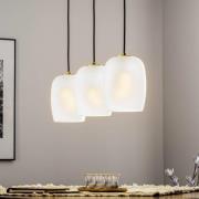 Lucande Taylan hængelampe 3 lyskilder langstrakt