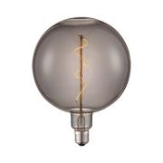 Lucande LED-kugle E27 Ø 18cm 4W 1800K smoke