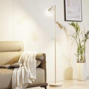 Lindby gulvlampe Ovelia, beige