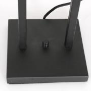 Stang 3703ZW bordlampe, sort/naturligt fletværk