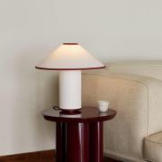 &Tradition bordlampe Colette ATD6, hvid/merlot