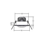 BRUMBERG Spot B13 dim2warm RC-dim tilslutningsboks, hvid