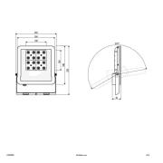 EVN Panthera udendørs LED-spot IP65 50W 4.000K