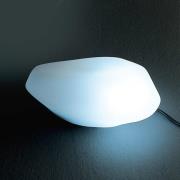 Oluce Stones dekorativ lampe, længde 27 cm