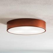 Loftlampe Cleo 400, kobber, sensor, IP20, Ø 40 cm, metal