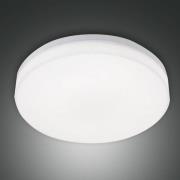 Trigo LED udendørs loftlampe med sensor, hvid
