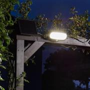 Flood Light LED-væglampe med solcelle og sensor