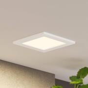 Prios LED-indbygningslampe Helina, hvid, 11,5 cm, dæmpbar