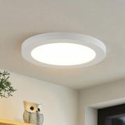 Prios LED-loftlampe Aureka, sæt med 3, sensor, Ø 23 cm, hvid