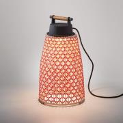 Bover Nans M/49 LED-bordlampe til udendørs brug, rød