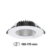 SLC Shift LED-downlight Ø 18cm hvid med sensor