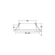 BRUMBERG Chooose LED-downlight kantet sort