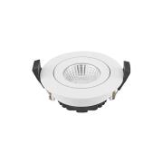 LED indbygningsspot Diled, Ø 8,5 cm, 6 W, 3.000 K, hvid