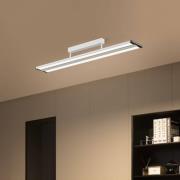 Prios Yuela LED-loftslampe, DALI, 120 cm, hvid