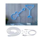 Paulmann LED-strip Neon Colorflex USB 1 m blå