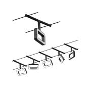 Paulmann Frame LED-wiresystem 5lk mat sort