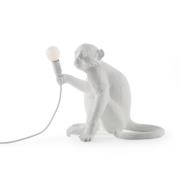 Monkey Lamp deko LED-bordlampe, hvid, siddende