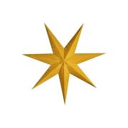Sterntaler Fløjl papirstjerne, Ø 75 cm gul