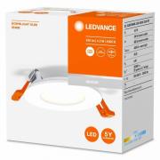 LEDVANCE Recess Slim LED-indbygningslampe Ø8,5 cm 4000K