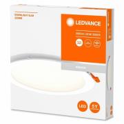 LEDVANCE Recess Slim LED-indbygningslampe Ø22cm 6500K
