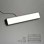 LED wallwasher Muro S, CCT, RGB, dæmpbar, sort