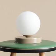 Bordlampe Joel, højde 17 cm, beige/hvid