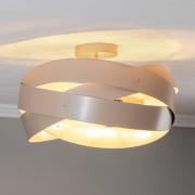 Euluna loftlampe Tornado, beige, Ø 50 cm