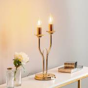 Klassisk bordlampe Retro, guld