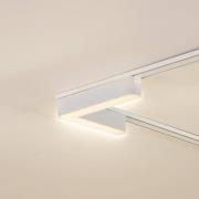 Lindby LED-strip 48 V Lumaro,hvid,L-form,plast,dæmpbar