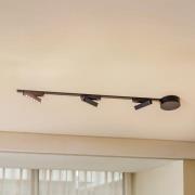 Skinnesystem 48V Lumaro, 3 LED-lister, sort, CCT