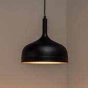 Berceste hængelampe 187BLACK-S, sort, metal, Ø 30 cm
