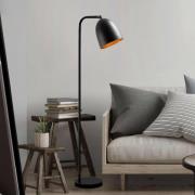 Gulvlampe Tattoo 4090, sort, metal, højde 120 cm